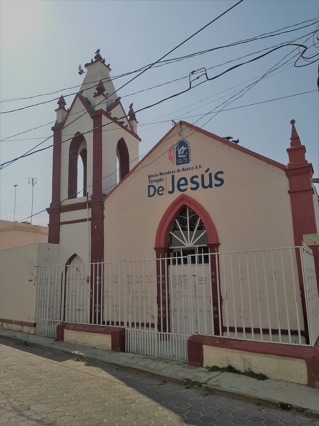 Templo Metodista "Templo de Jesús", Iglesia Metodista de México en Tzompantepec