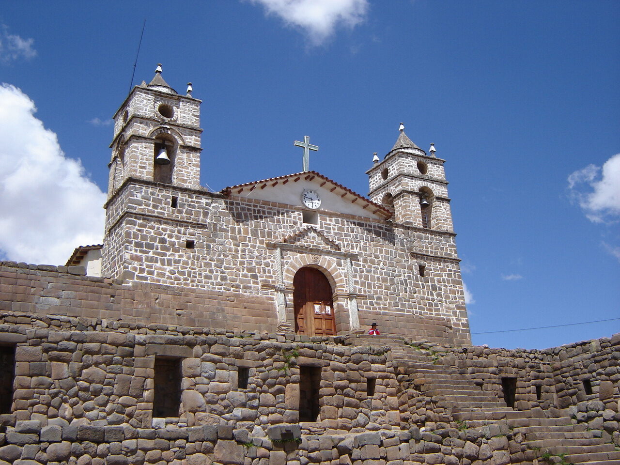 Iglesia de San Juan Bautista en Vilcas Huamán