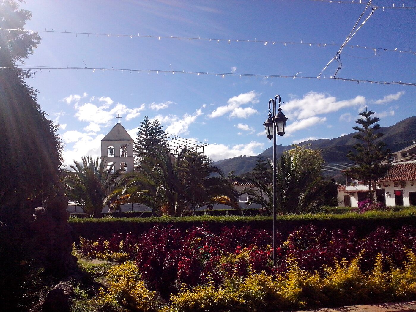 Iglesia Nuestra Señora del Amparo de Tobasía en Floresta Boyacá