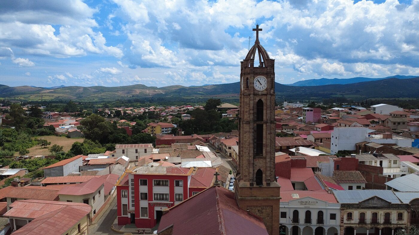 Catedral de Vallegrande en Municipio Vallegrande