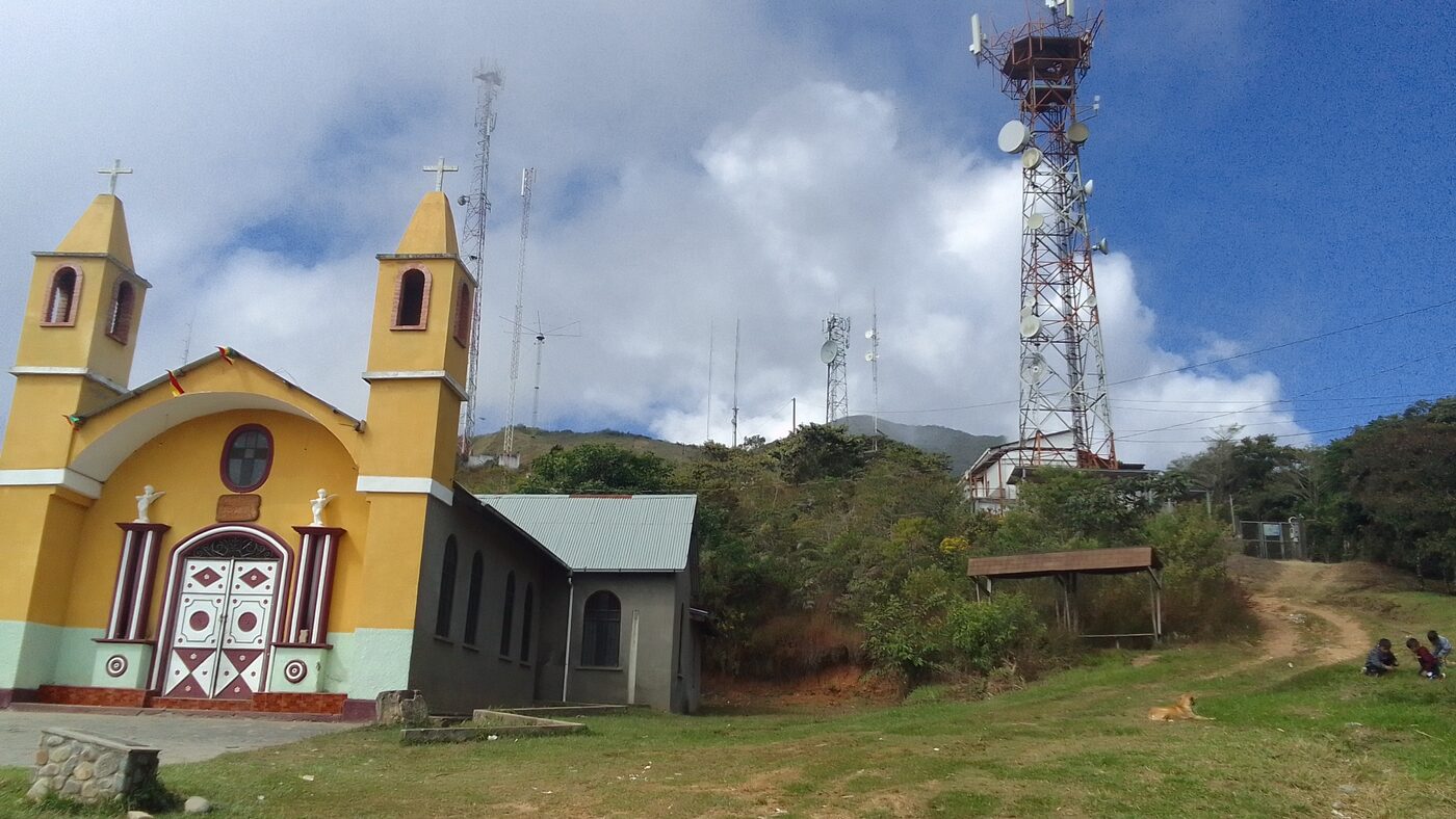 Capilla Calvario en Municipio Coroico