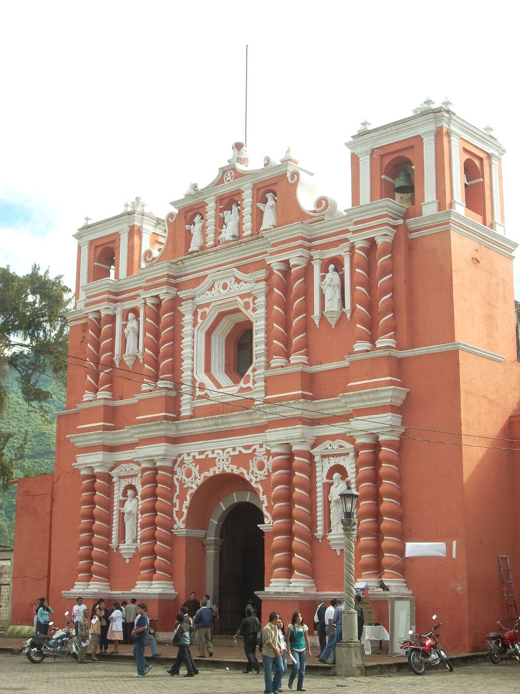 Templo de la Parroquia Nuestra Señora de la Asunción en Jocotenango