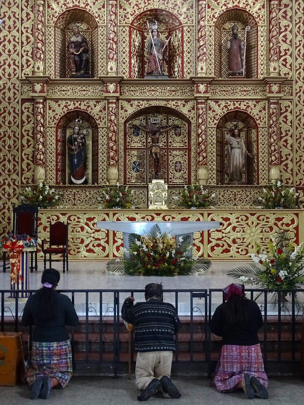 Iglesia Catedral en Santa Cruz del Quiché