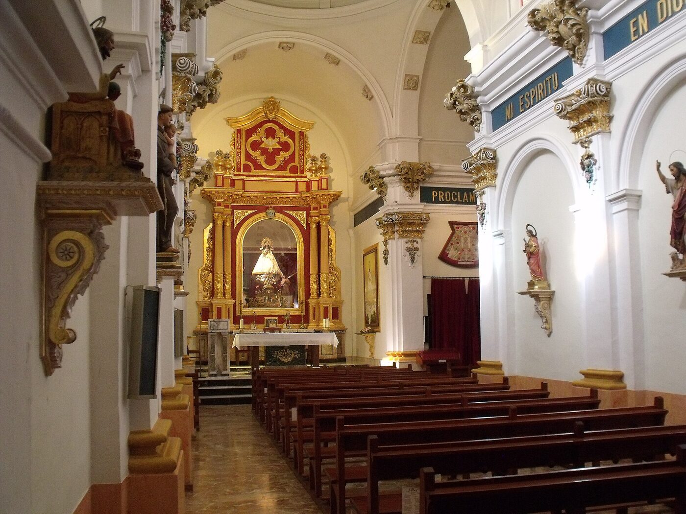 Ermita de la Virgen del Castillo;Ermita del Castillo en Chiva