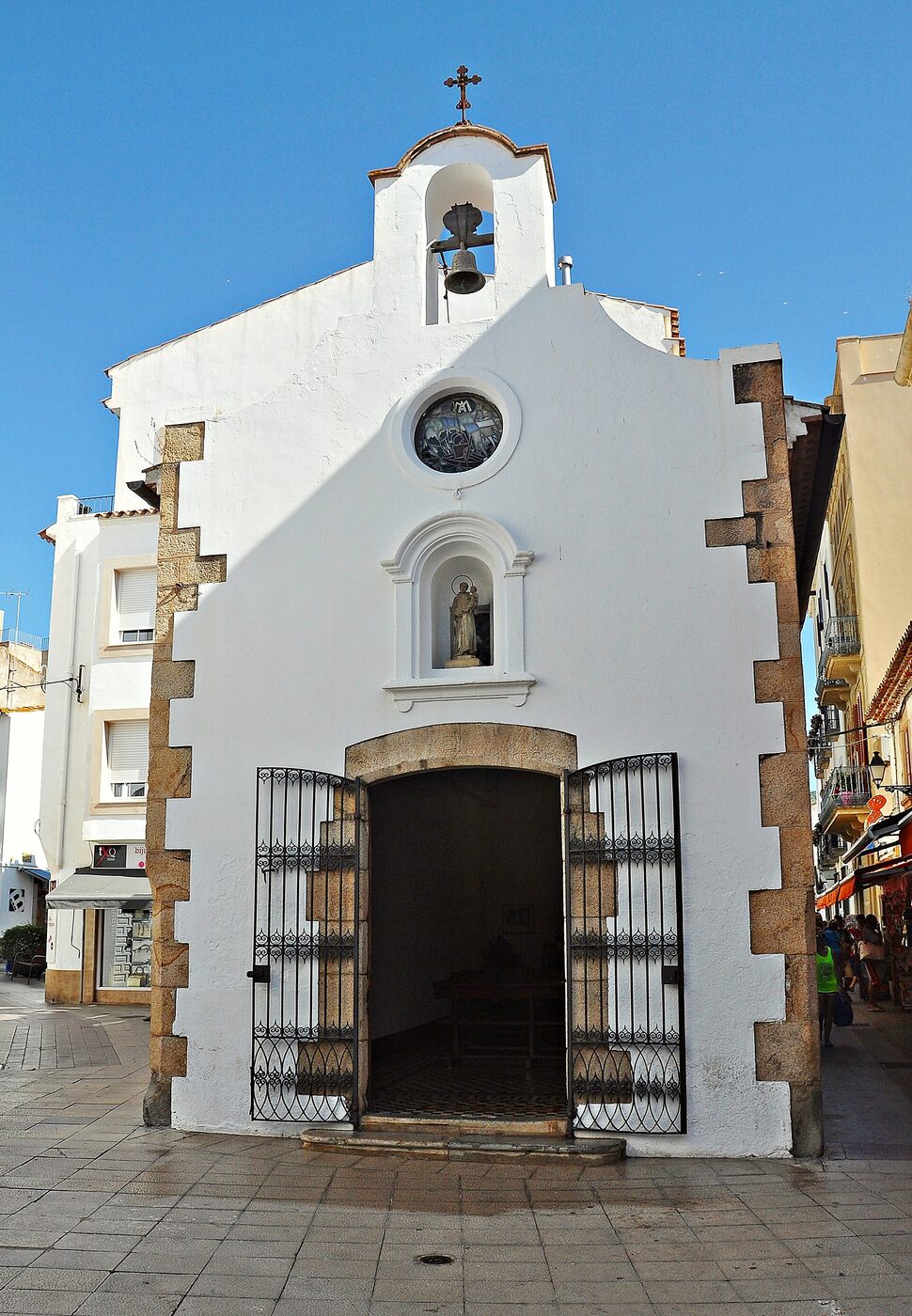 La mare de deu dels socors en Tossa de Mar