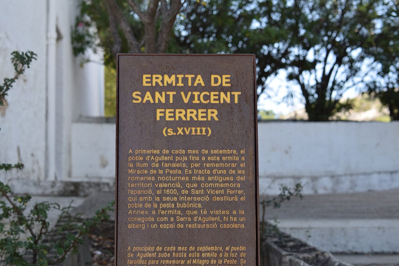 Ermita de Sant Vicent Ferrer en Agullent