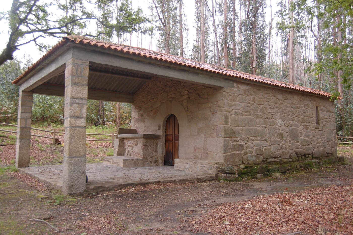 Capela de San Brais en O Campo Lameiro