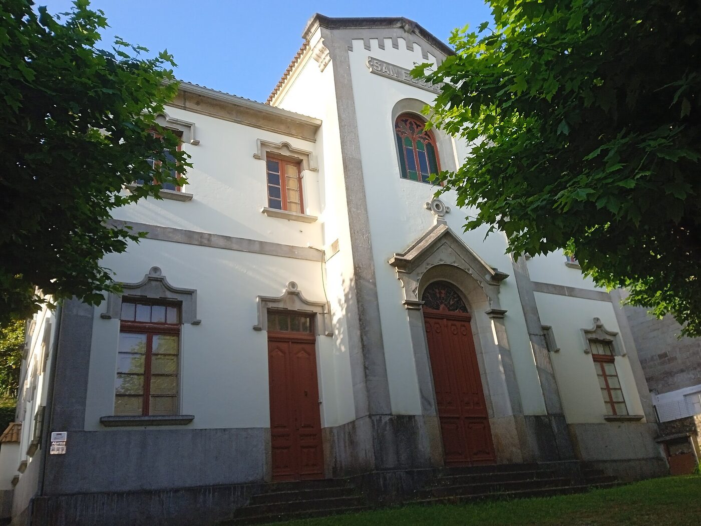 Capela de Santo Eduardo de Palavea en La Coruña