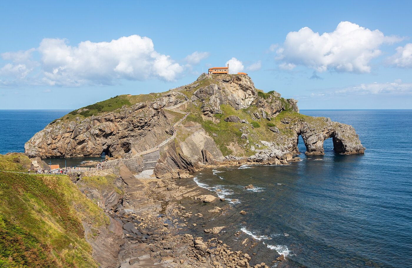 Gaztelugatxeko Doniane / San Juan de Gaztelugatxe en Bermeo