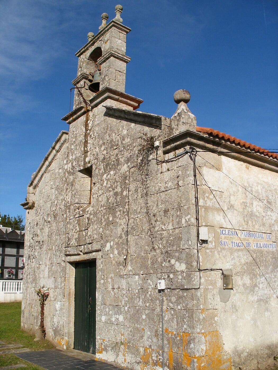 Igrexa de Santiago de Vilamateo en Vilarmaior