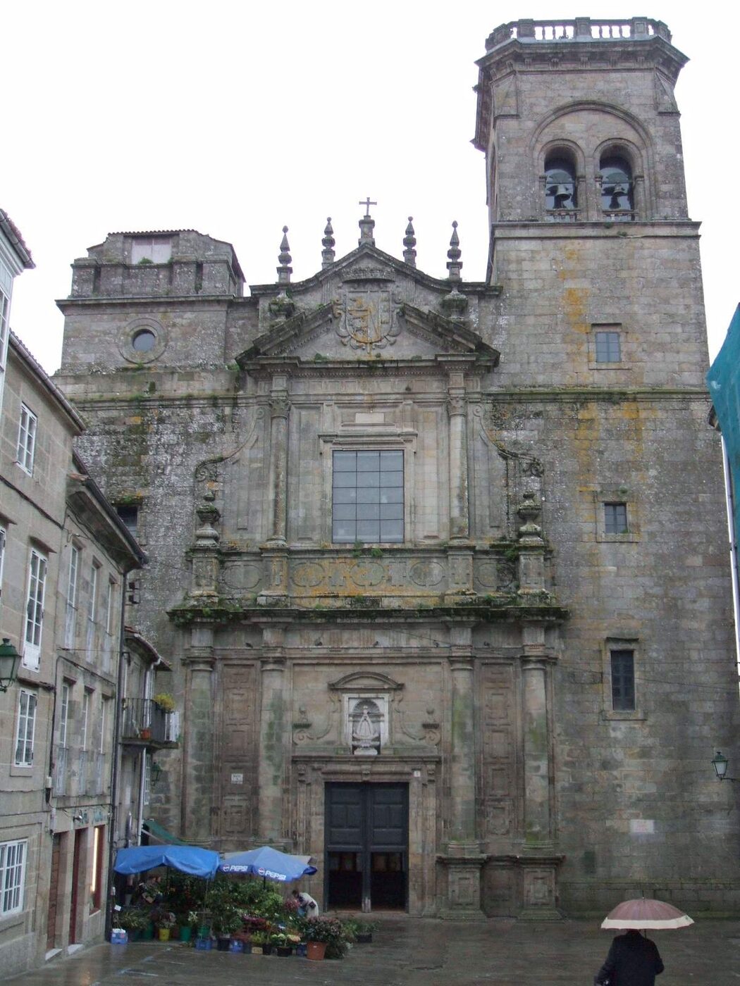 Convento e Igrexa de Santo Agostiño en Santiago de Compostela