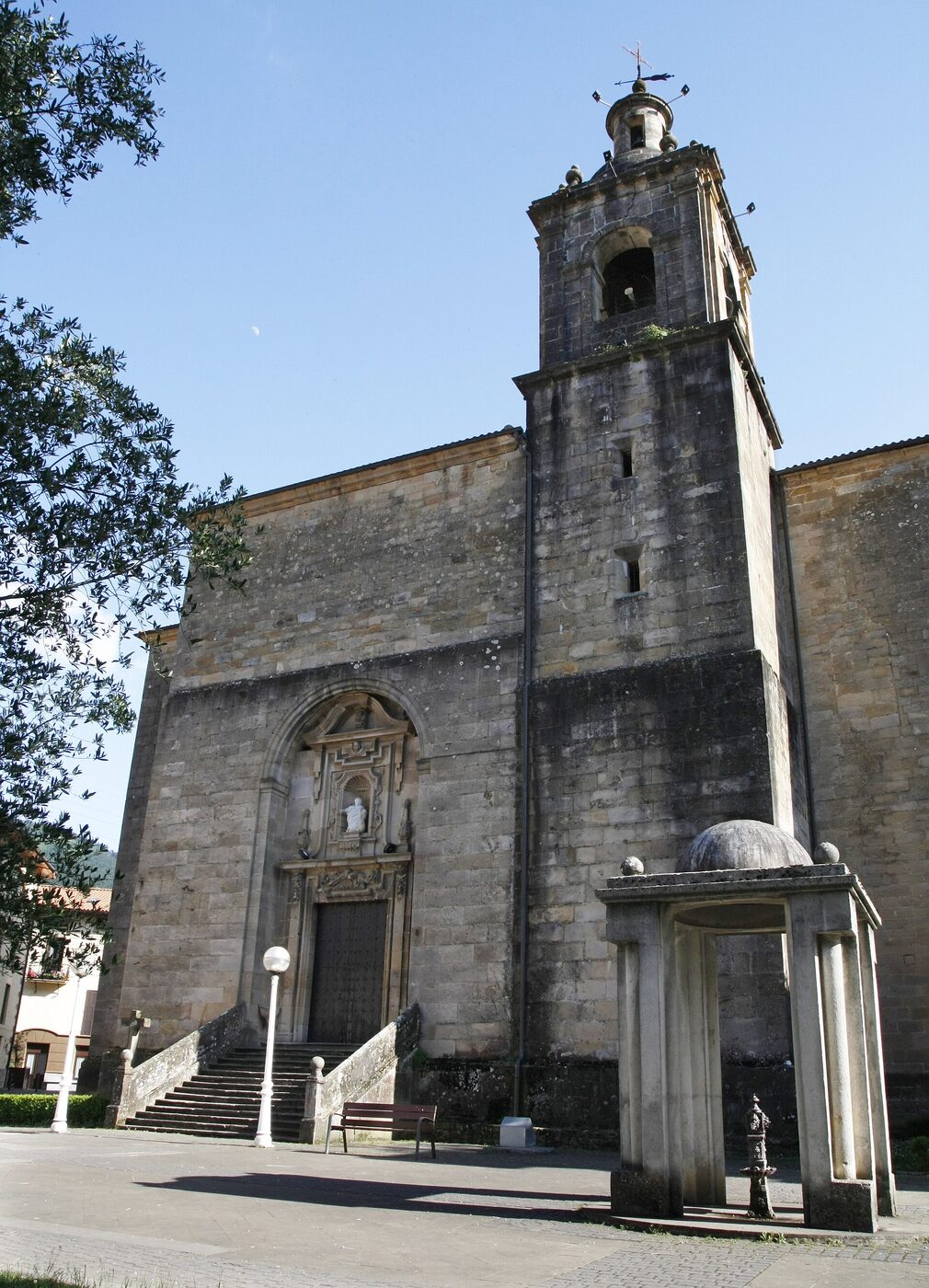 San Martin eliza en Cegama
