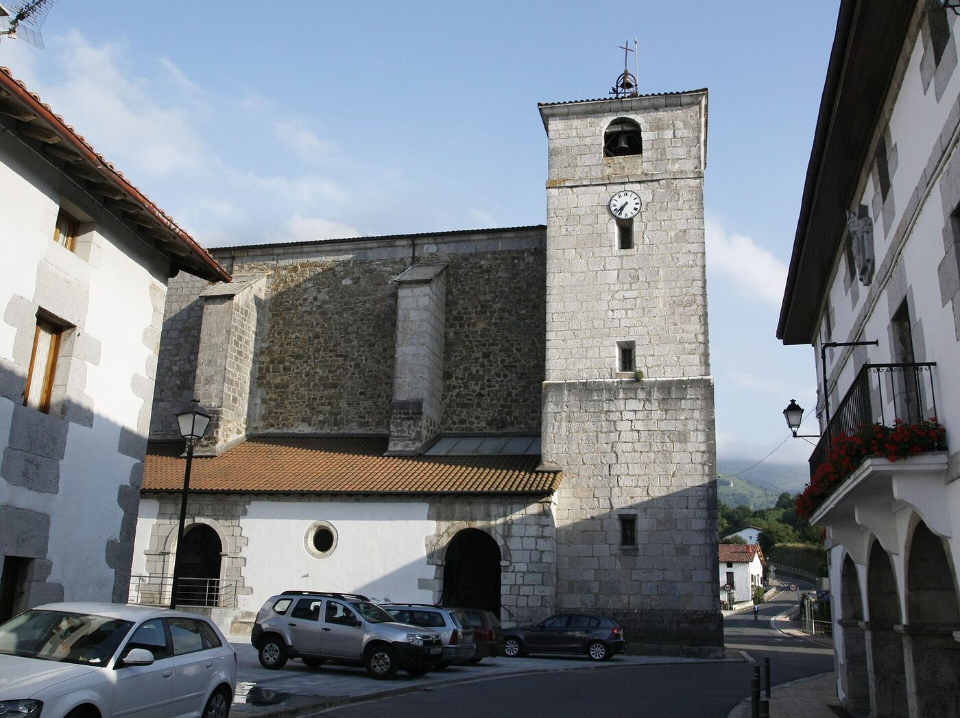 San Juan Bautista eliza en Abalcisqueta