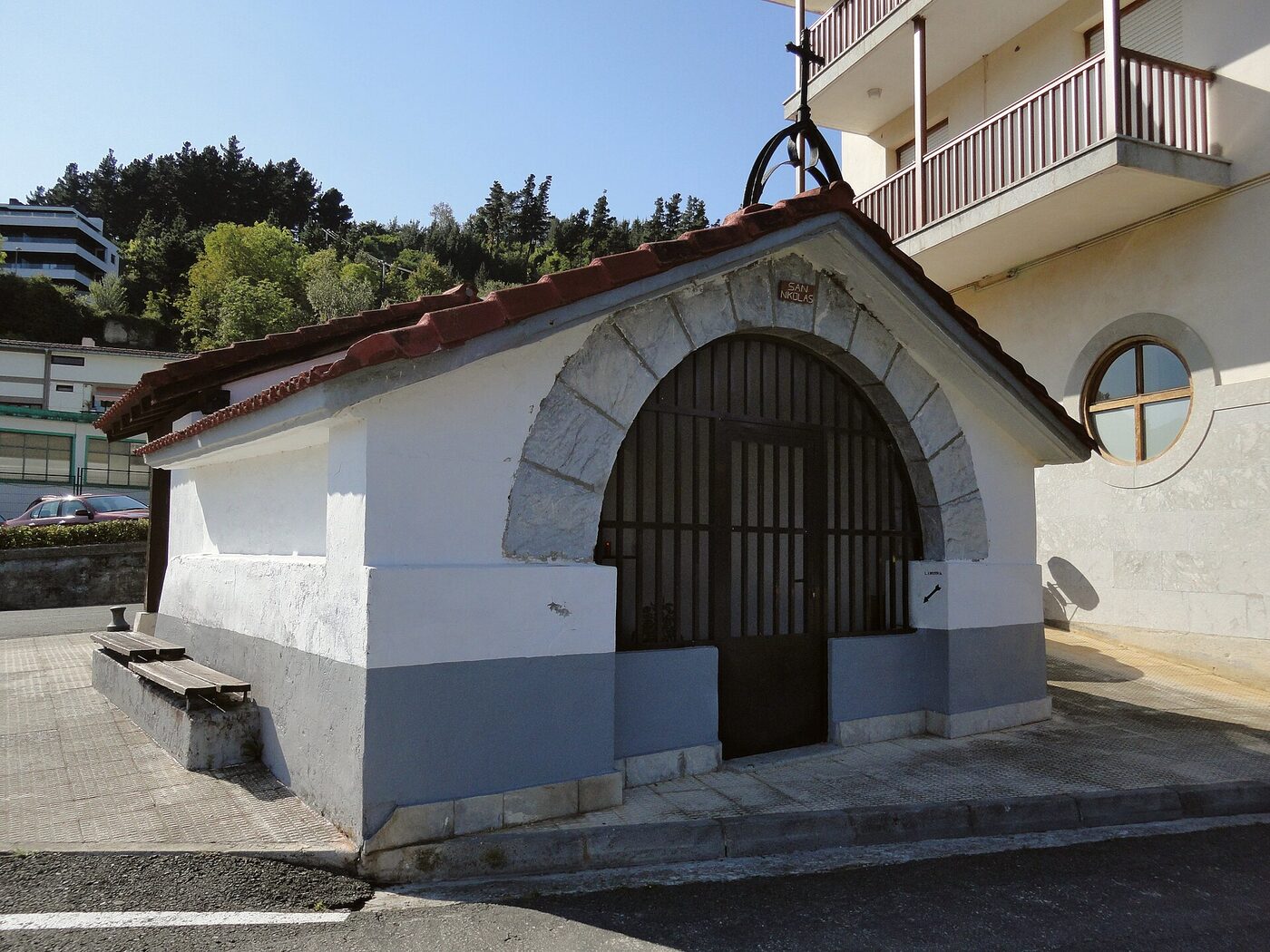 San Nikolas ermita en Motrico