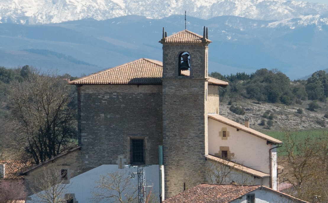 Iglesia de Apodaka en Cigoitia