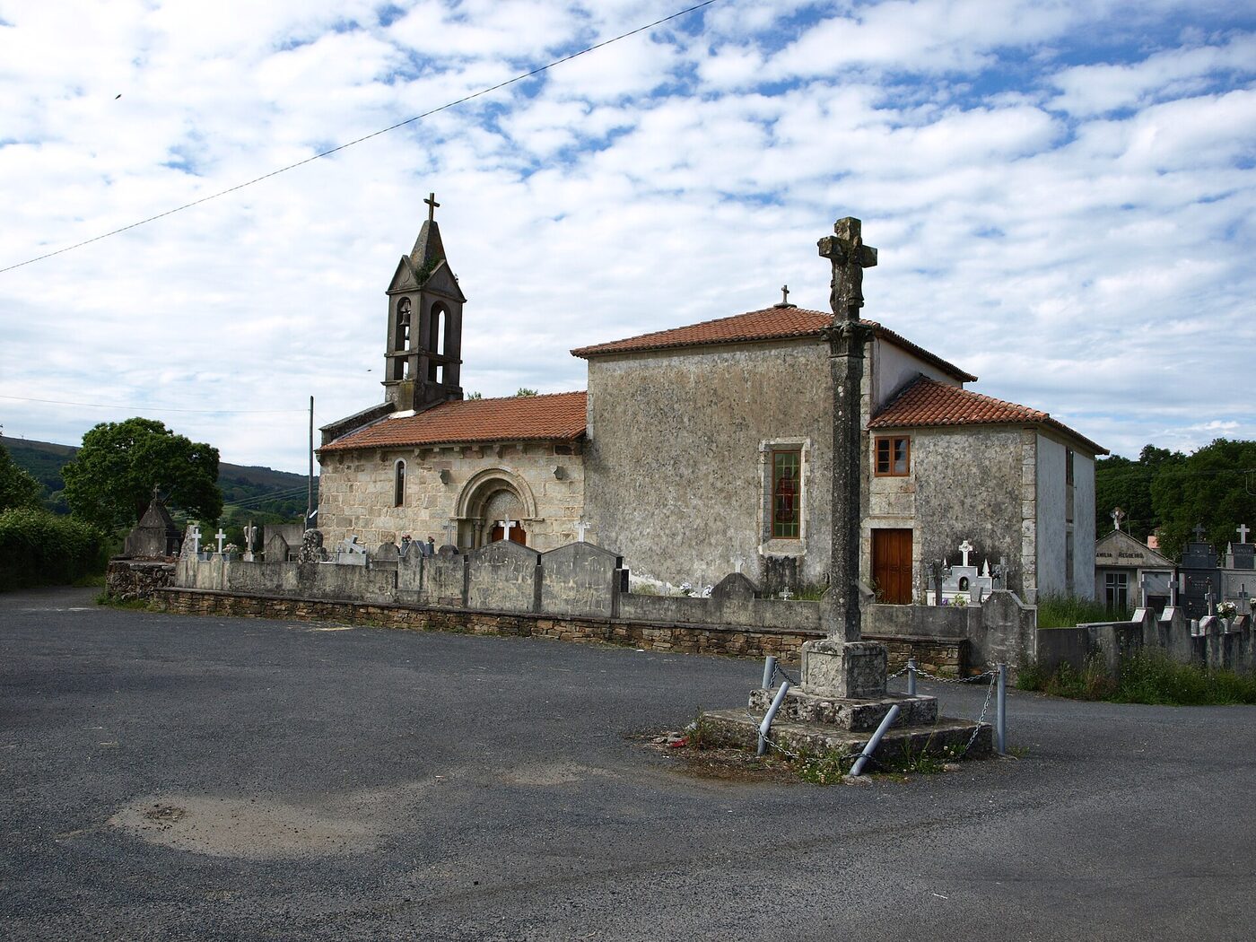 Igrexa de San Pedro de Meixide en Palas de Rei