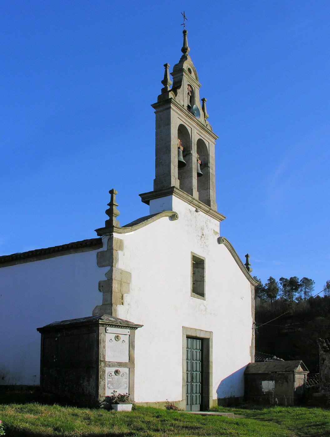 Igrexa de San Xoán de Furelos en Melide