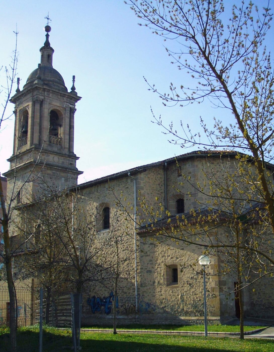 Arriagako eliza en Vitoria