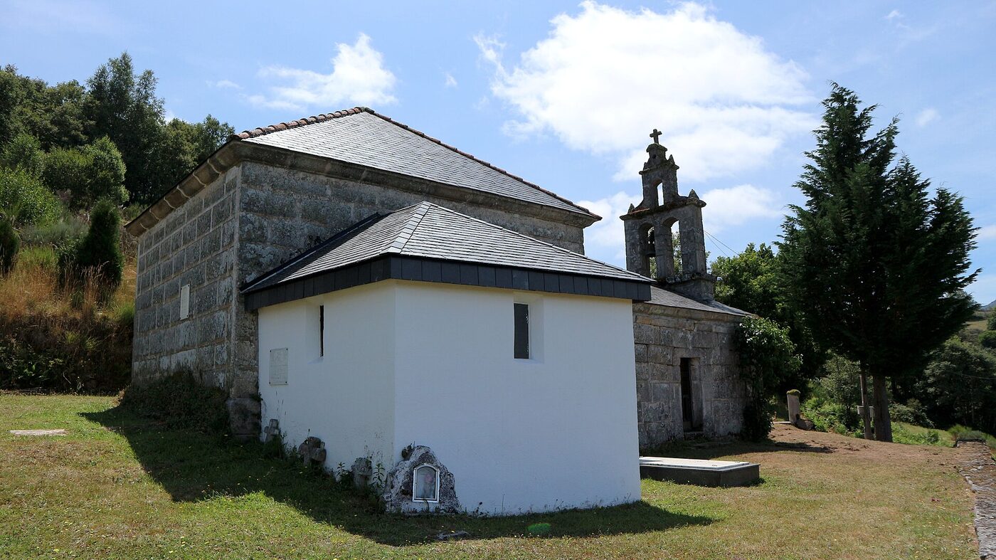 Igrexa de San Martiño de Celeiros en Chandrexa de Queixa
