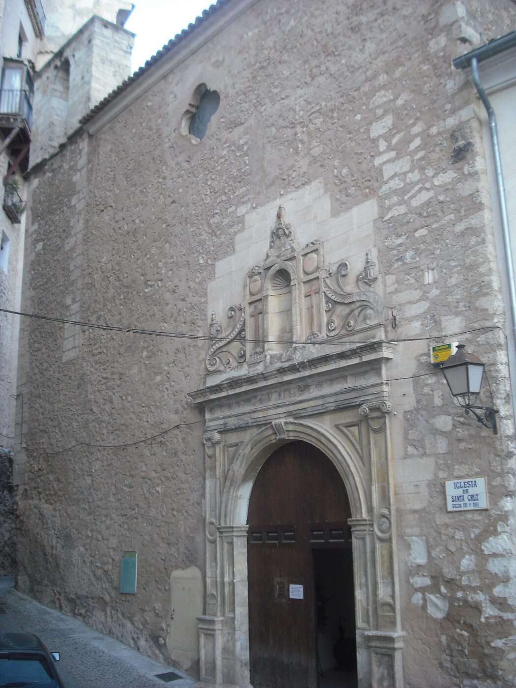 Iglesia de Santa Cruz en Cuenca