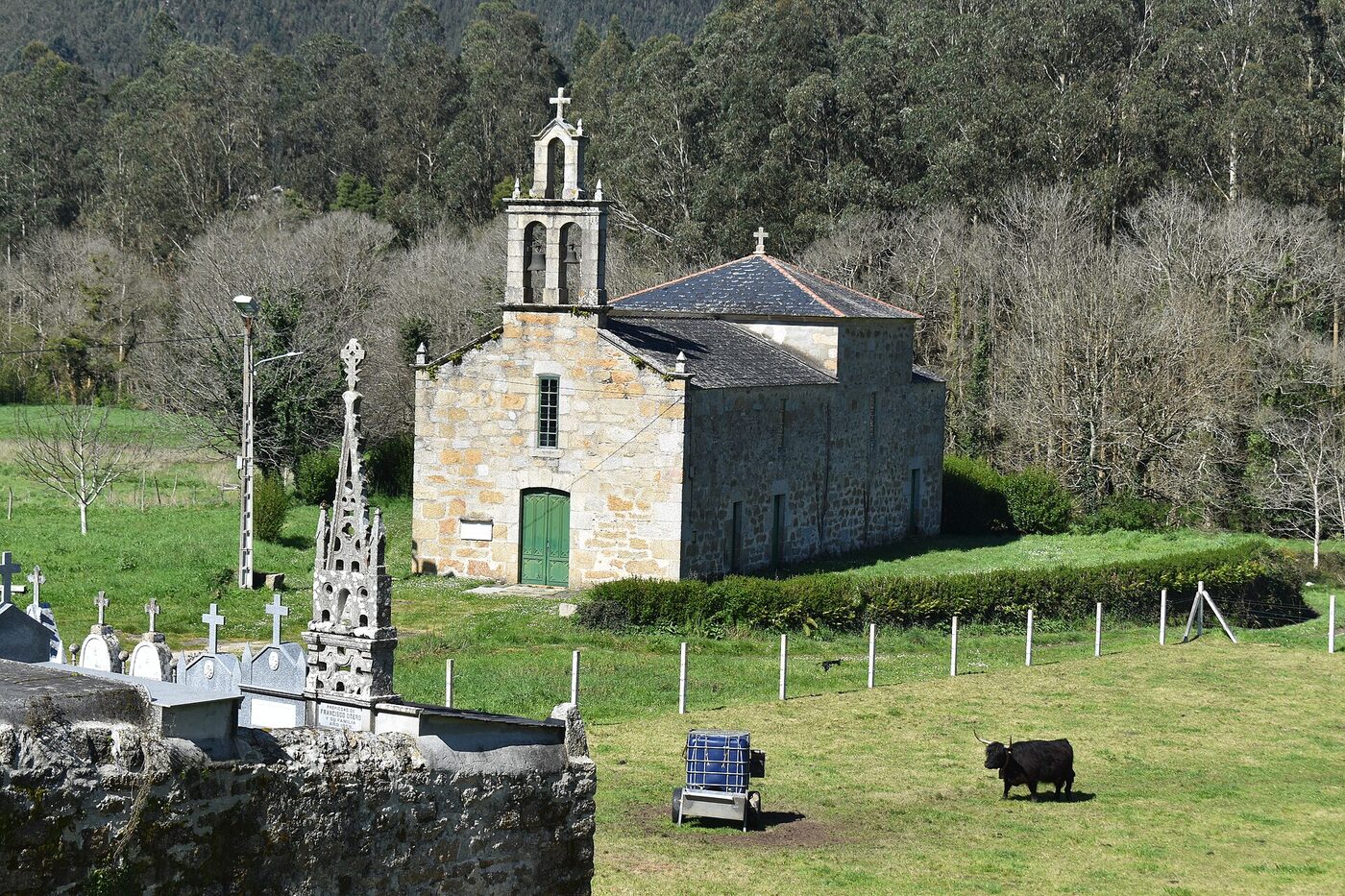Igrexa de Santa María de Viloalle en Mondoñedo