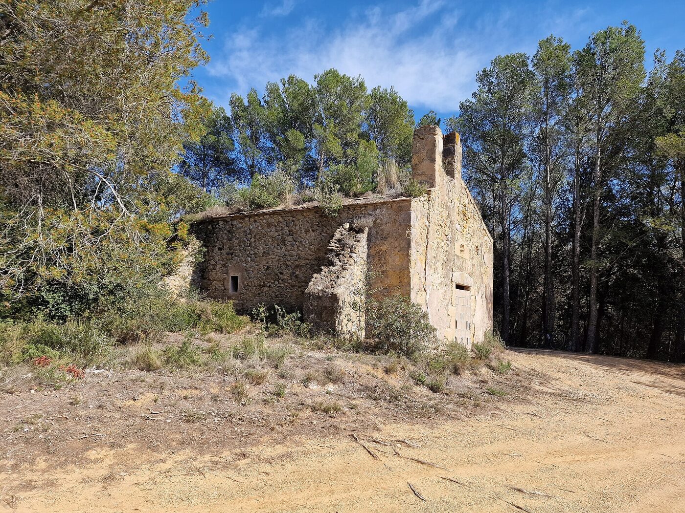 Ermita de Sant Sebastià en Sant Miquel de Fluvià