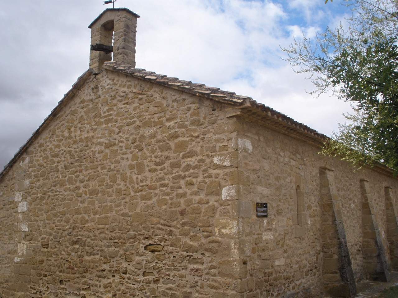 Ermita de San Salvador en Obanos
