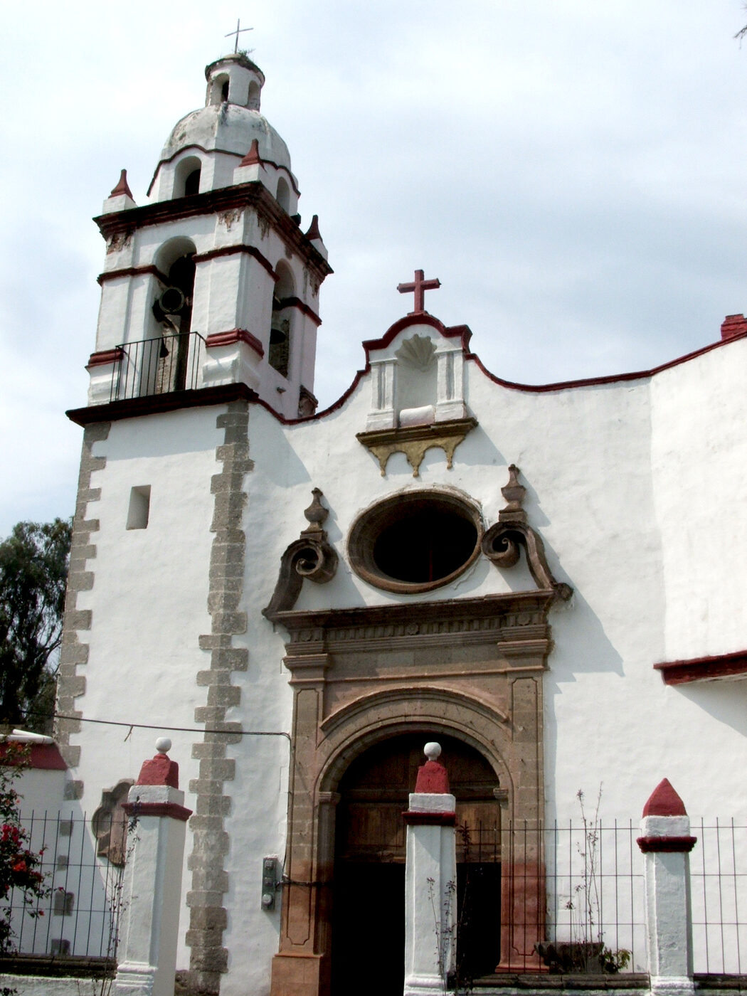 Templo de Santa Mónica en Tlalnepantla