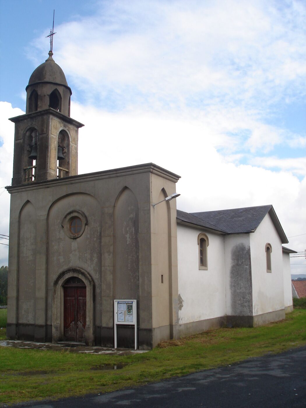 Igrexa de San Pedro de Anca en Neda