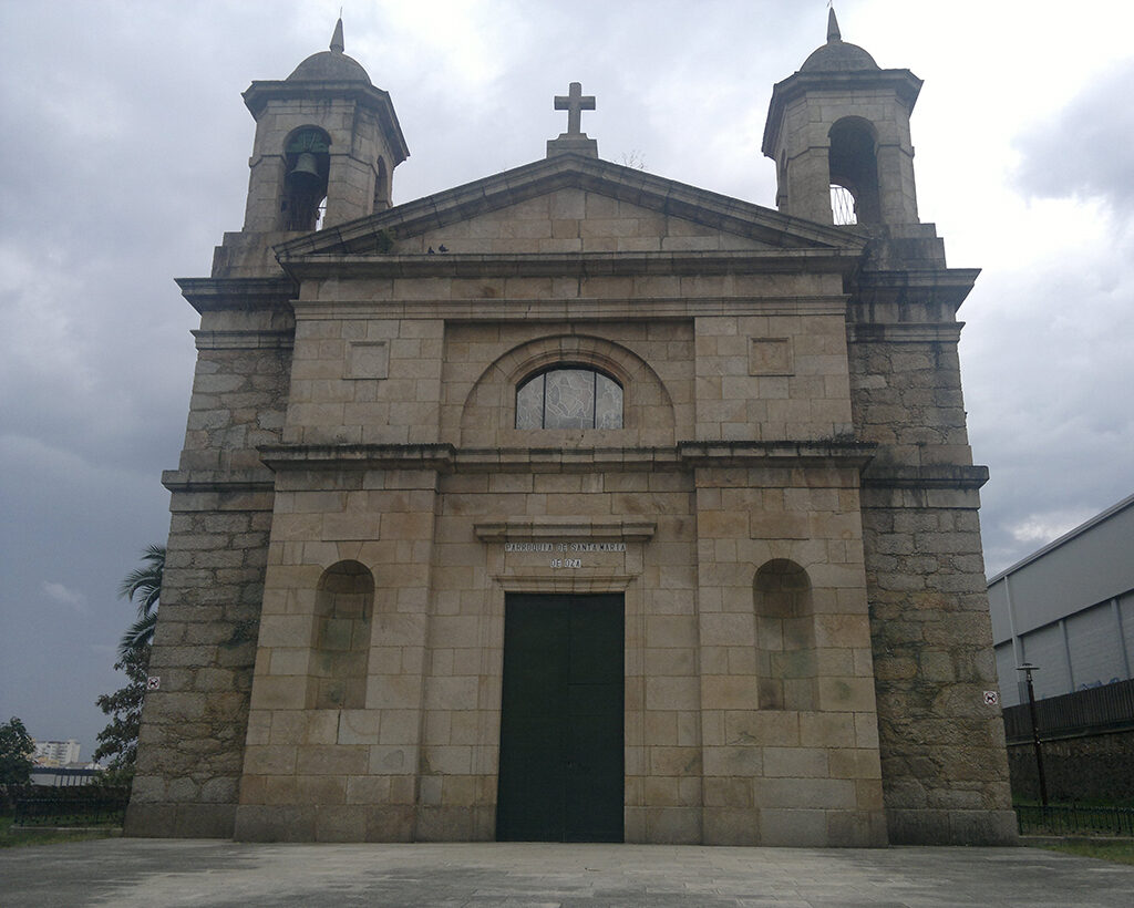 Igrexa de Santa María de Oza en La Coruña