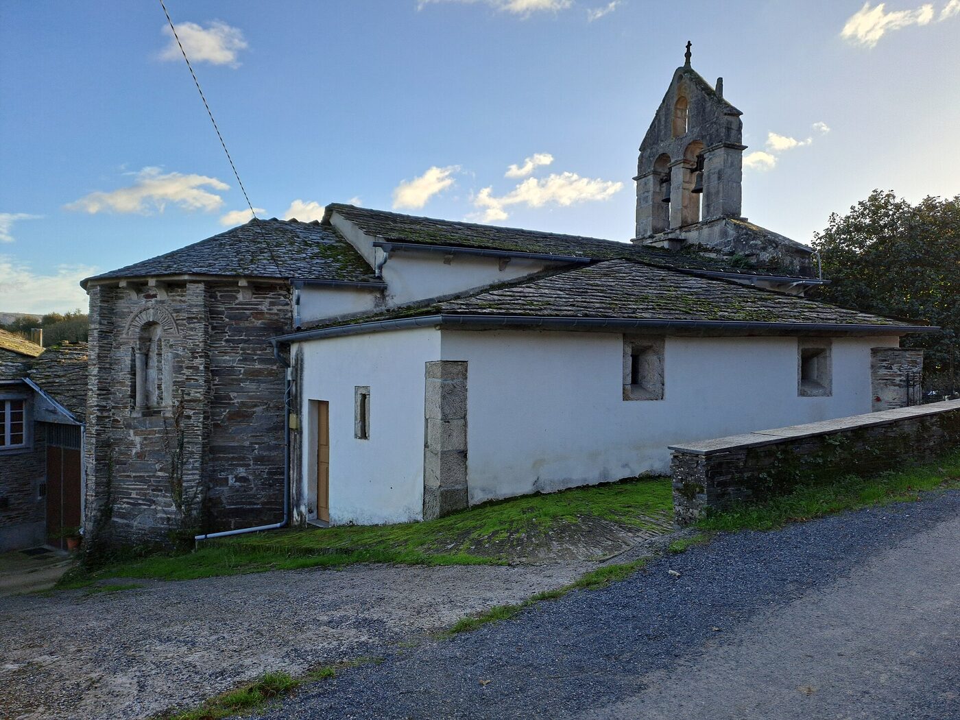Igrexa de Santo Estevo de Reiriz en Samos