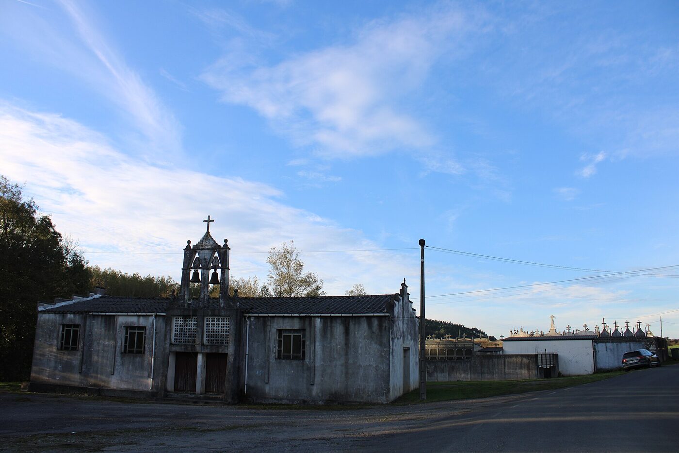 Igrexa de San Salvador de Fomiñá en Pastoriza