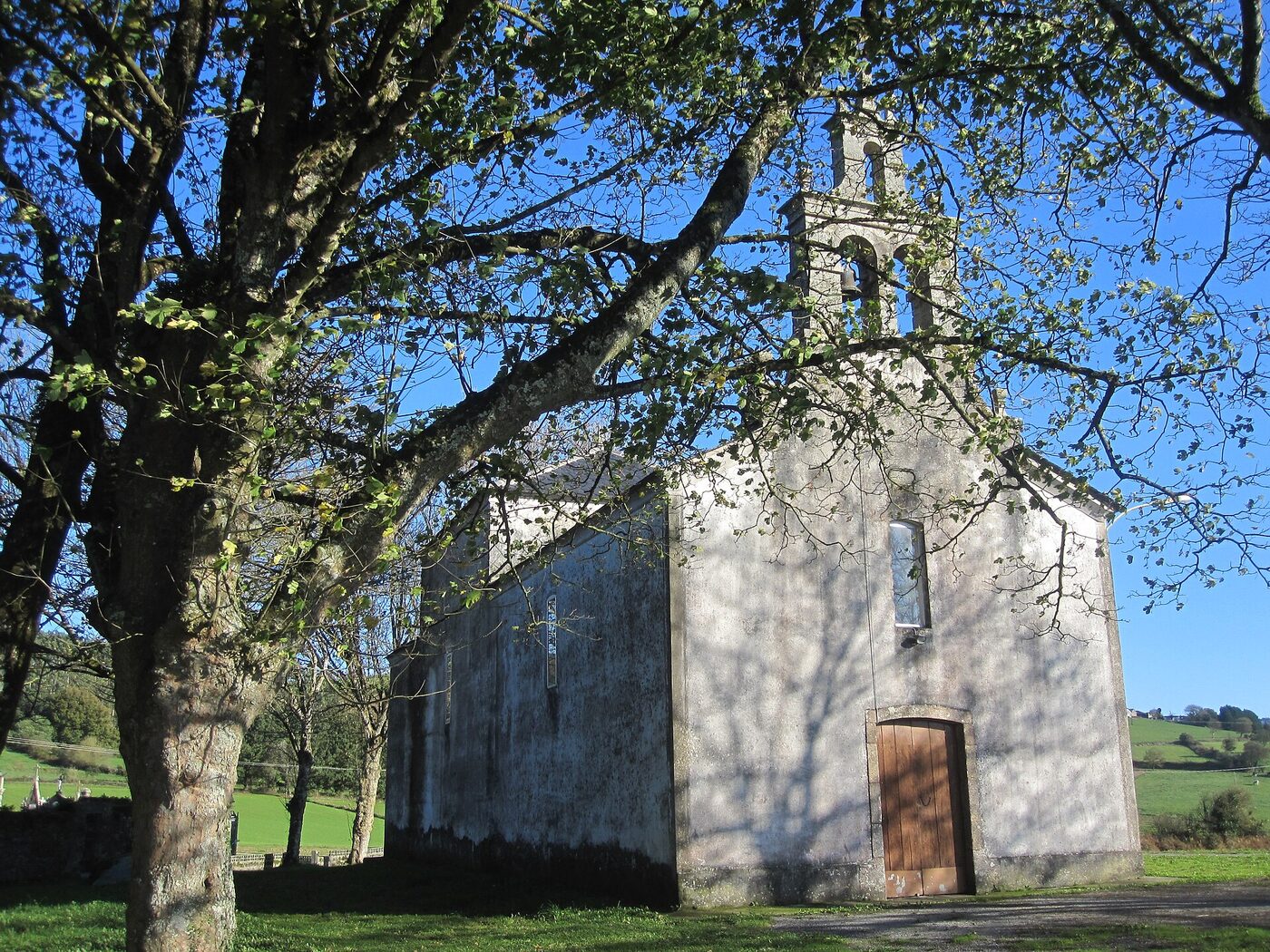 Igrexa de San Mamede de Gueimonde en Pastoriza