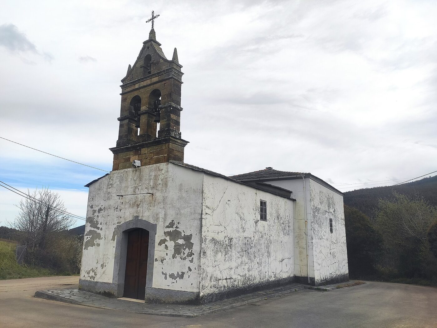 Igrexa de Santa María de Galegos en Riotorto