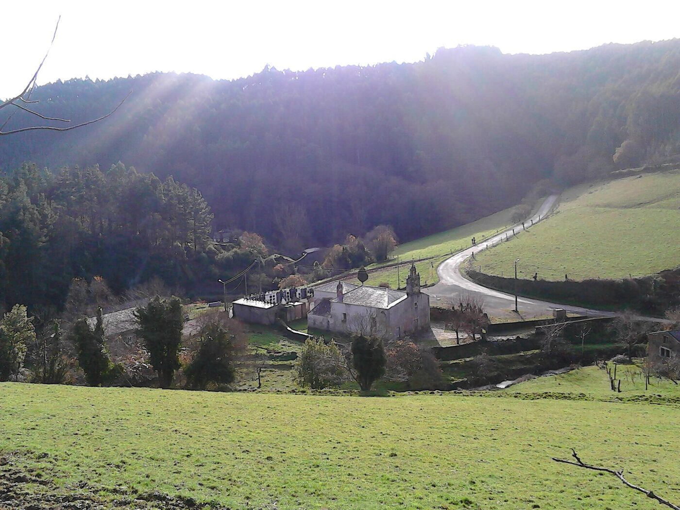 Igrexa de San Xoán de Vilaformán en Trabada