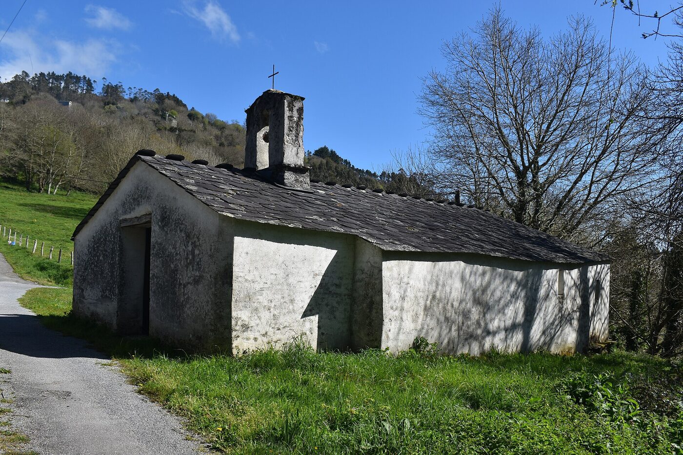 Igrexa Vella de San Vicente de Trigás en Mondoñedo