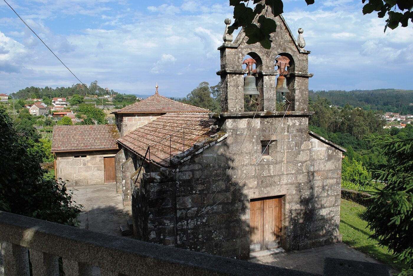 Igrexa de San Martiño de Vilasobroso en Mondariz
