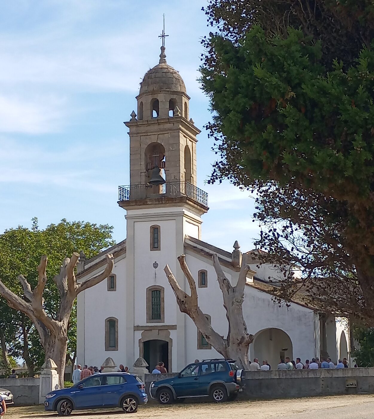 Igrexa de Santalla da Devesa en Ribadeo