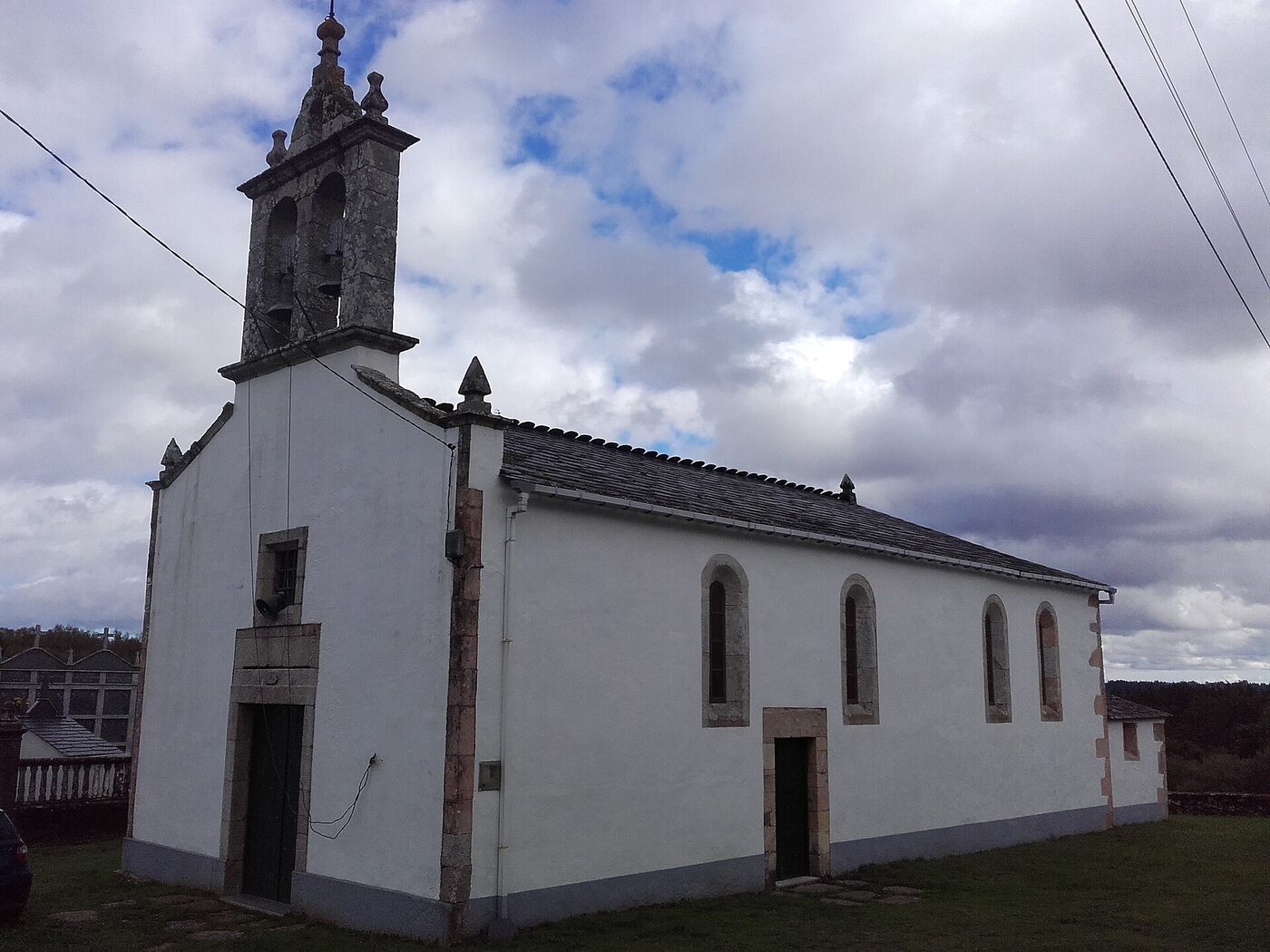 Igrexa de San Martiño de Distriz en Vilalba