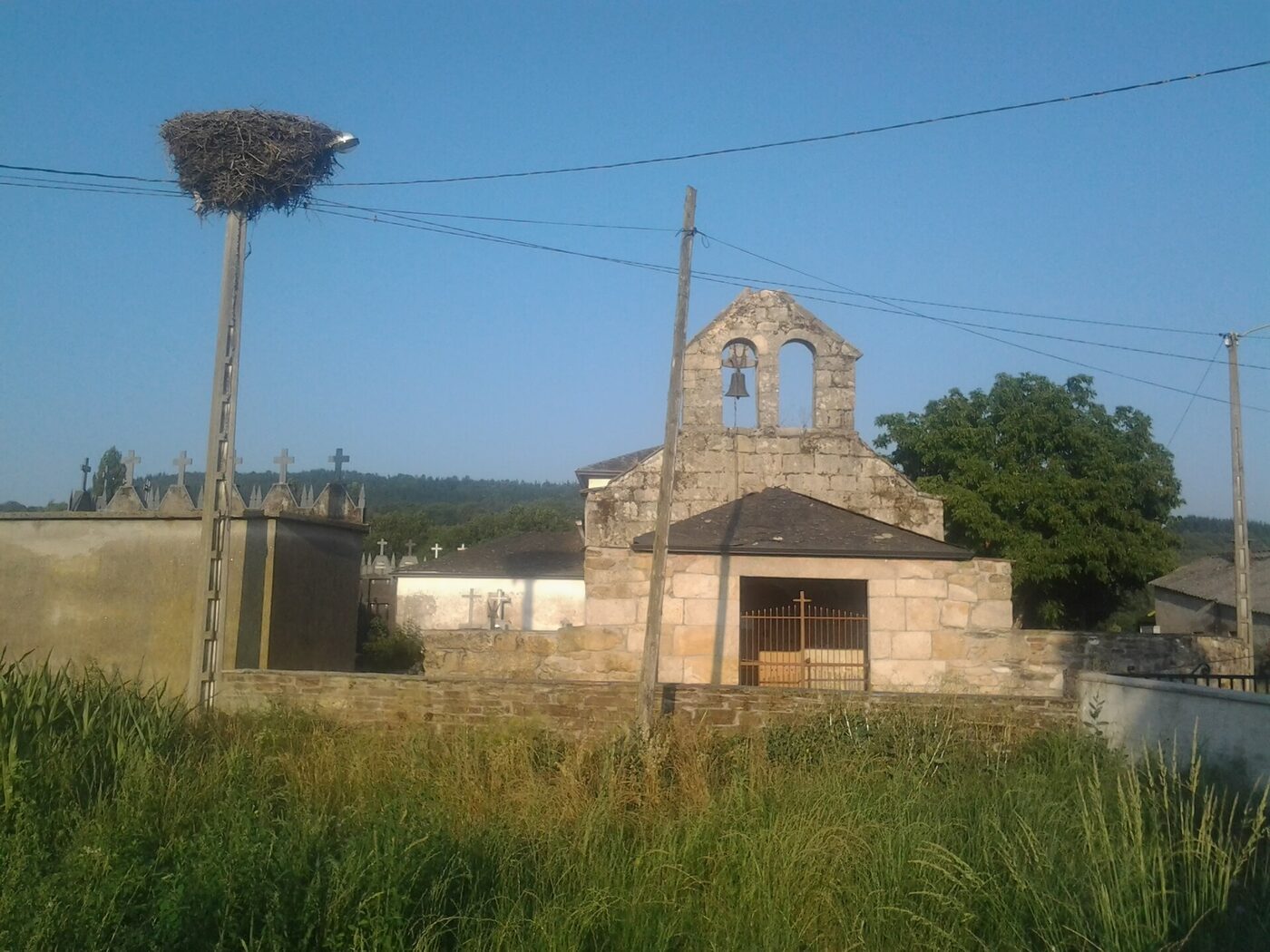Igrexa de Santa María de Lama en Láncara
