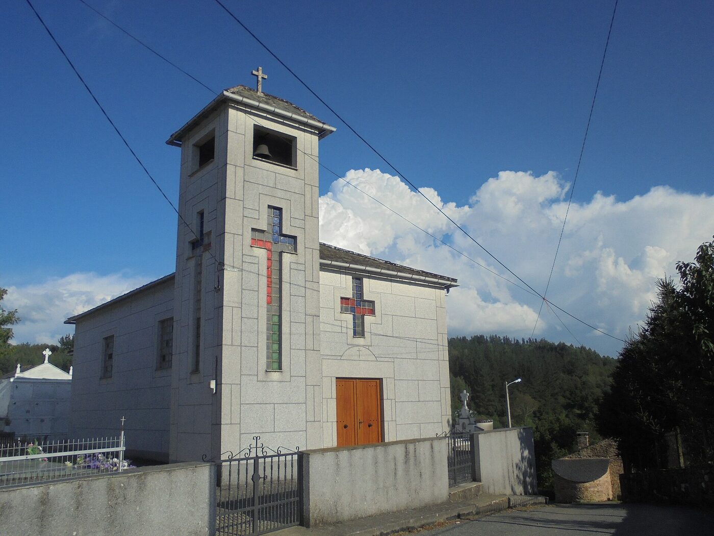 Igrexa de Santa Eufemia de Vilartelín en Baralla