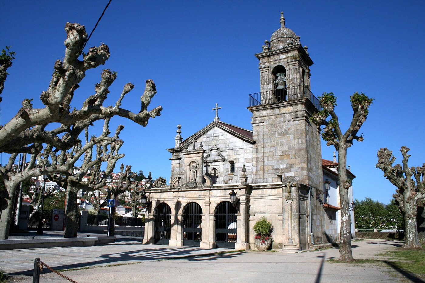 Igrexa de Santa Cristina de Lavadores en Vigo