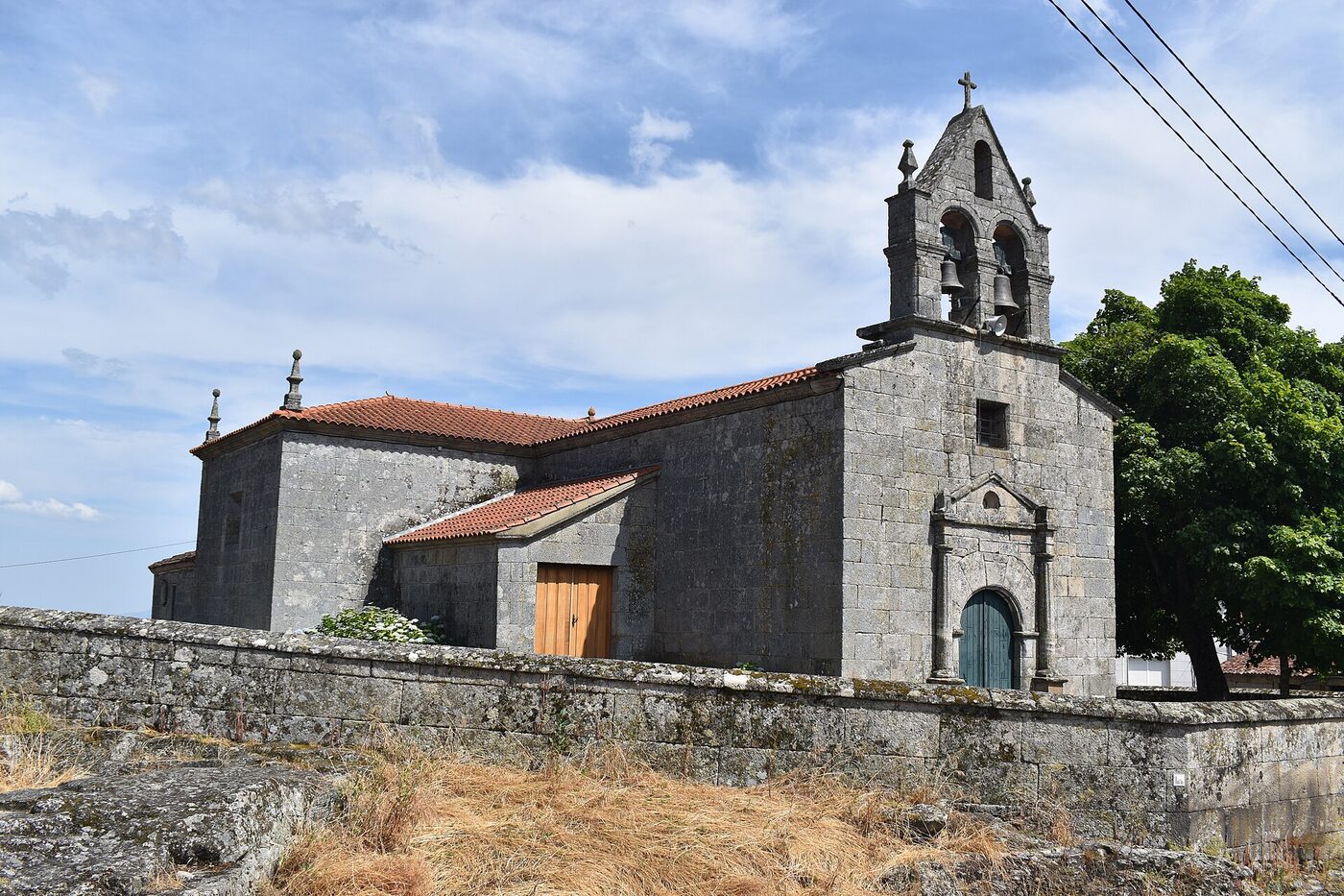 Igrexa de San Salvador da Xironda en Cualedro