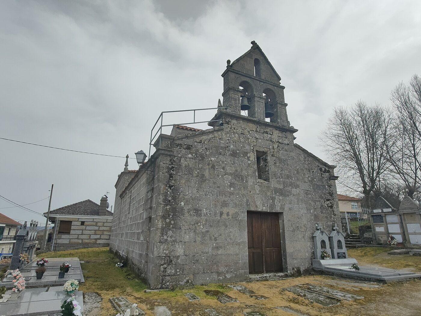 Igrexa de San Tomé de Moreiras en Xinzo de Limia
