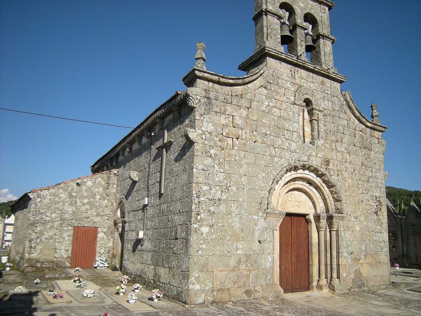 Igrexa de San Xoán de Cortegada en Sarreaus