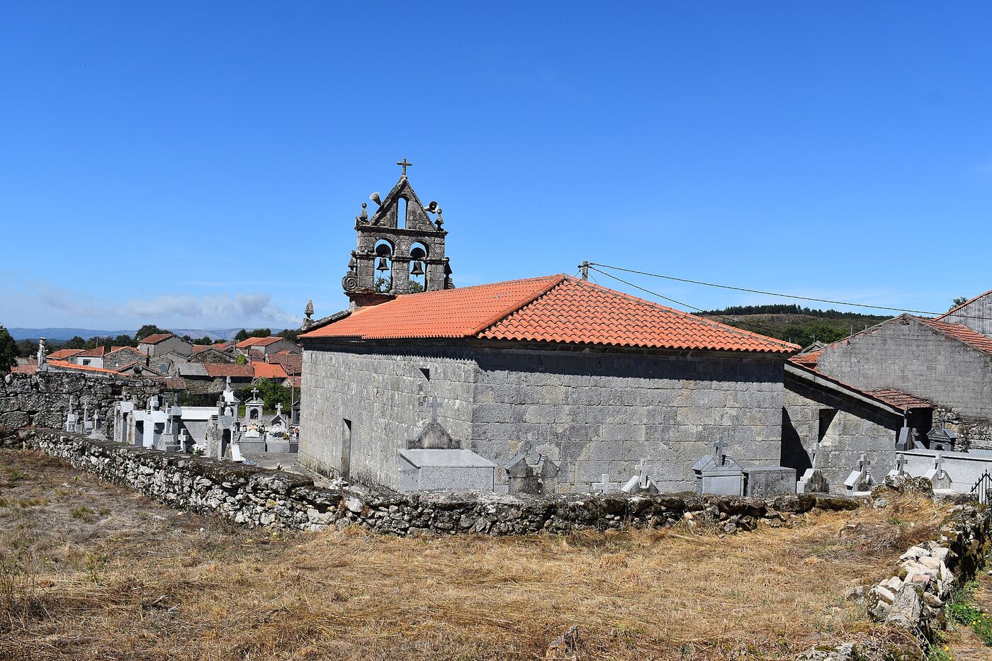 Igrexa de San Miguel de Feás en Calvos de Randín