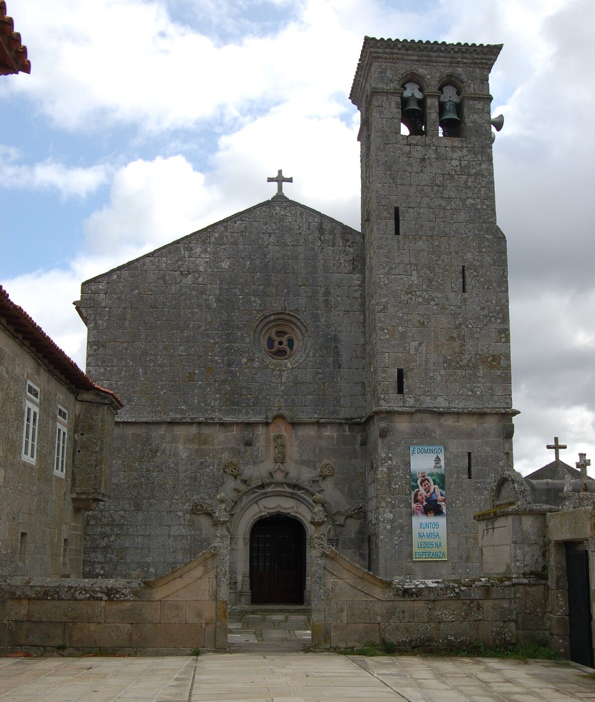 Igrexa de Santo Estevo de Sandiás en Sandiás