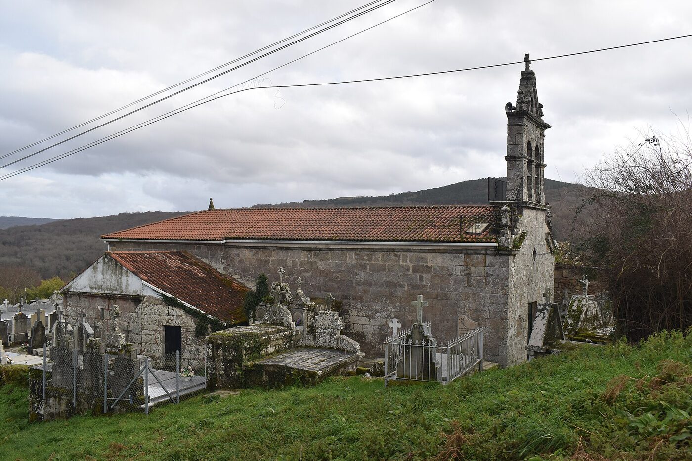 Igrexa de Santiago de Amoroce en Celanova