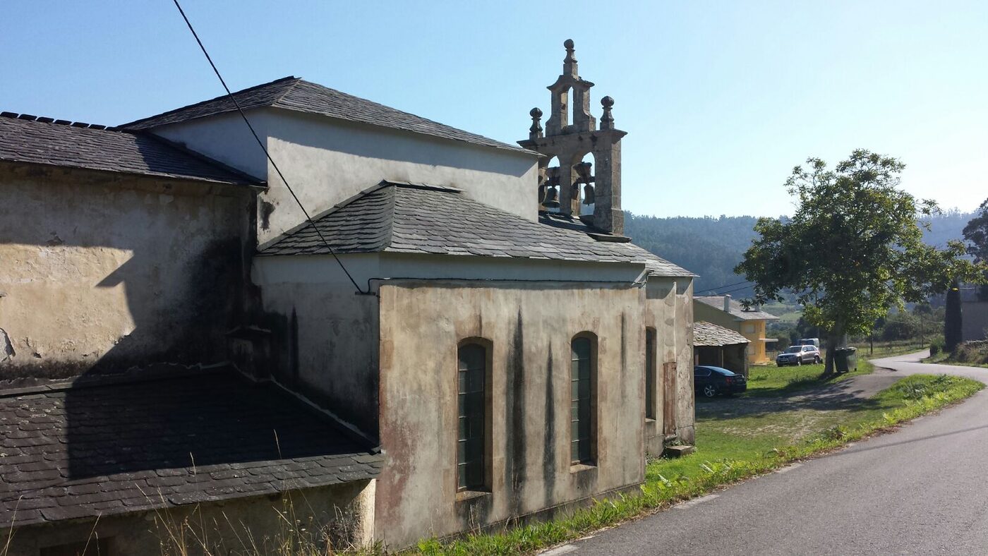 Igrexa de Santo Estevo de Valcarría en Viveiro