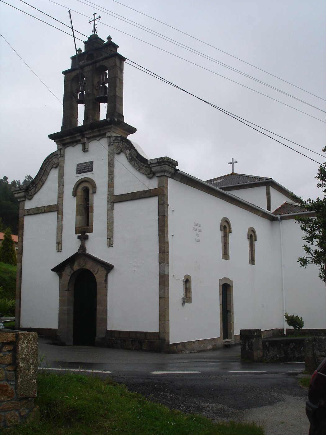 Igrexa de Santa Uxía de Mandiá en Ferrol
